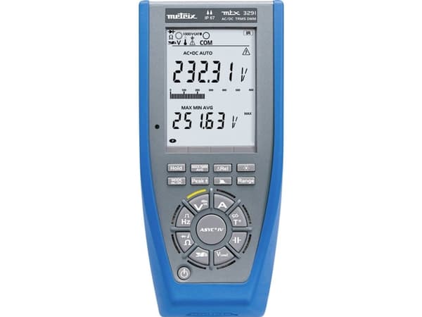 Metrix MTX3291 Hånd-multimeter digital CAT III 1000 V, CAT IV 600 V Visning (counts): 60000