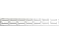 Pikkukuva 1 / 4: Unidrain-ritilä 3 mm:n vahvuisesta AISI 304 ruostumattomasta teräksestä ClassicLine-kehykseen - malli Stripe, pituus 1000 mm