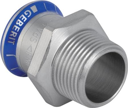 Geb. Mapress RF overg. 22x1/2 - Geberit RF overg.stk m/udv.gevind d22mm R1/2