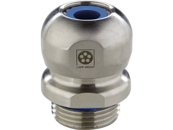 LAPP 53806782 Kabelgennemføring Klemme-diameter (max.) 21 mm Rustfrit stål 1 stk