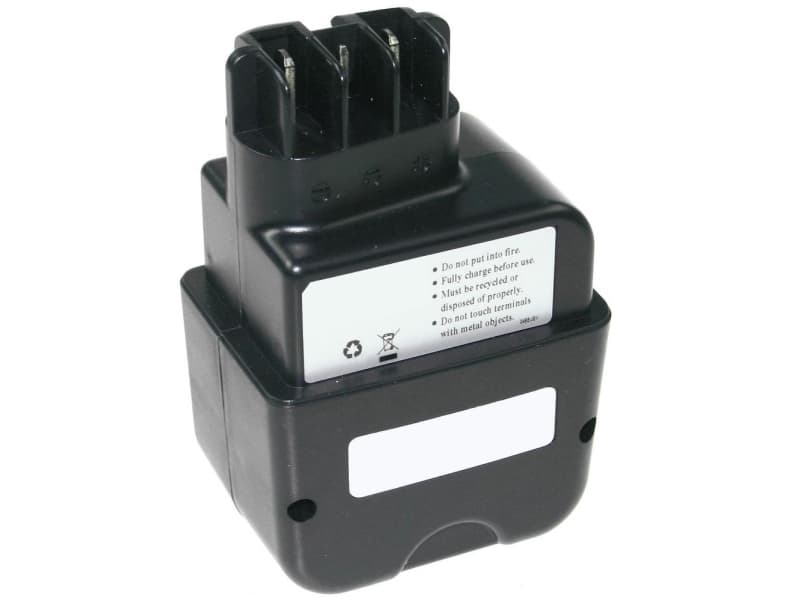 XCell Hückmann 118846 Værktøjsbatteri Erstatter original-batteri Metabo 6.31721 9.6 V 3000 mAh NiMH