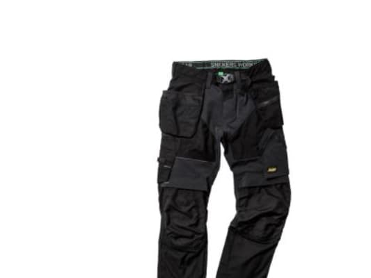 Snickers arbejdsbuks str. 54 - sort stretch m/hylsterlommer - 6902
