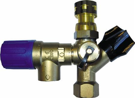 Frese sikk.agg. DN20 10 bar - Sikkerhedsagg. DN20 M/M 10 Bar m/insp.