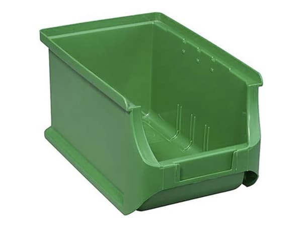 Allit 456211 Opbevaringskasser (B x H x T) 150 x 125 x 235 mm Grøn 1 stk