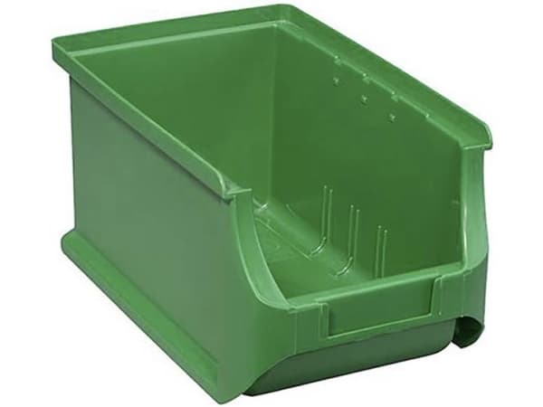 Allit 456211 Opbevaringskasser (B x H x T) 150 x 125 x 235 mm Grøn 1 stk