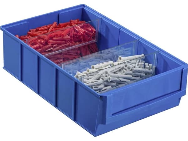 Allit 456530 Opbevaringskasser (L x B x H) 300 x 185 x 81 mm Blå 1 stk
