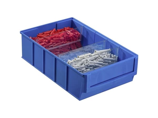 Allit 456530 Opbevaringskasser (L x B x H) 300 x 185 x 81 mm Blå 1 stk