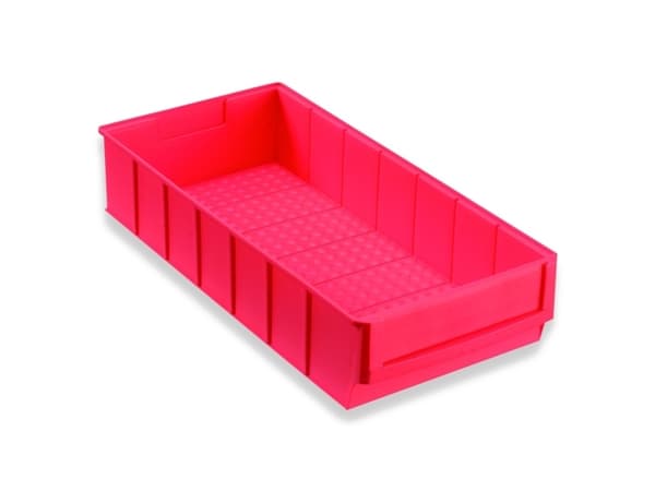 Allit ProfiPlus ShelfBox 400B, Lager boks, Rød, Rektangulær, Polypropylen (PP), Monokromatisk, Universell