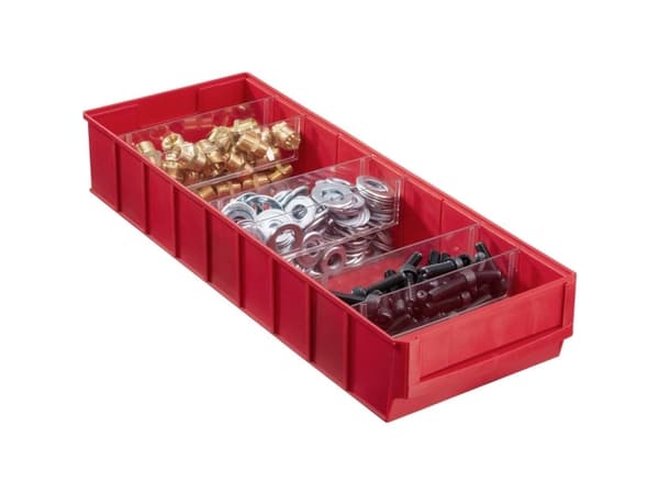 Allit 456571 Opbevaringskasser (L x B x K) 185 x 500 x 81 mm Koko 1 kpl
