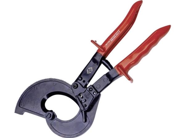 C.K T3678 Skralde-kabelskærer Passer til Stålarmeret kabel, Aluminiums- og kobberkabel, enkelt- og flerledet 52 mm