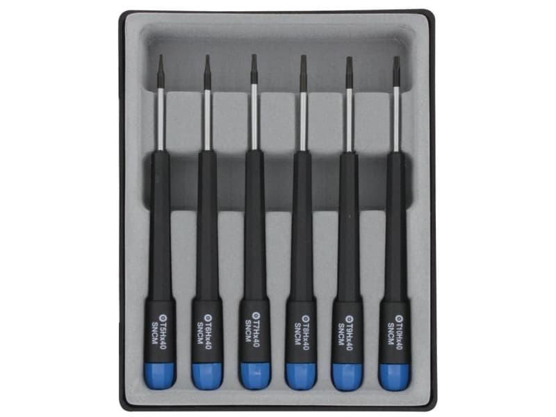 Donau Elektronik T-profil skivspelare med inre hål med 6 delar 280-68 N/A