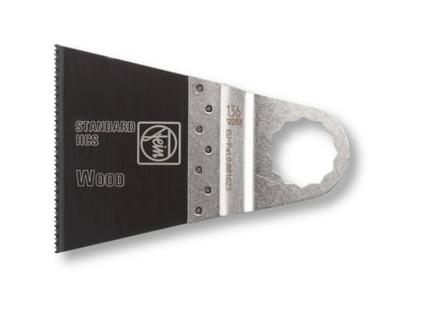 FEIN 63502136028, Sagblad, Plast, Tre, High Carbon Steel (HCS), 50 mm, 65 mm, 25 stykker