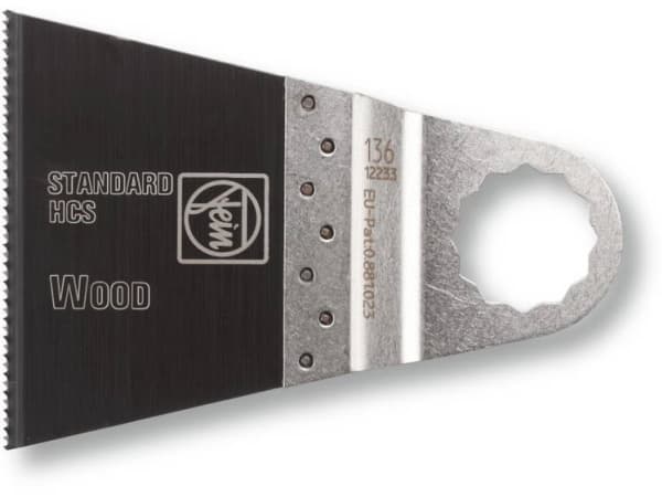 FEIN 63502136034, Sågblad, Gipsskivor, Plast, Trä, Stål med hög kolhalt (HCS), 5 cm, 65 mm, 5 styck