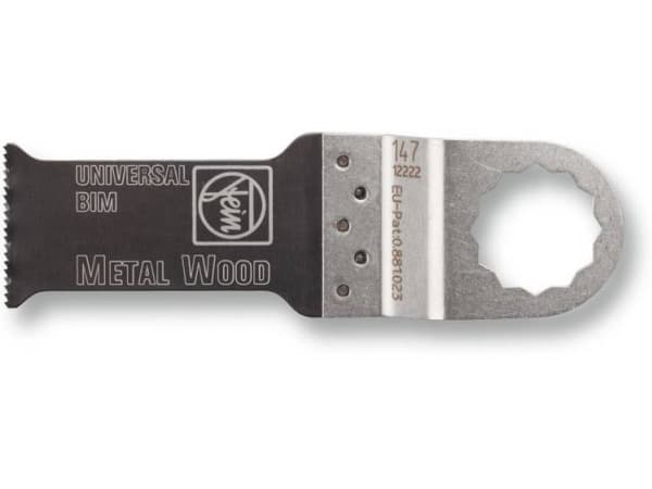 FEIN 63502147037, Sågblad, Gjuten aluminium, Koppar, Plast, Metallplåt, Trä, Bimetall, 60 mm, 28 mm, 25 styck
