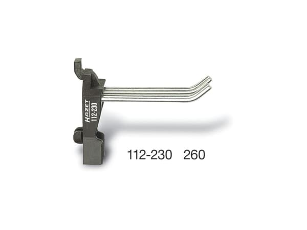 HAZET 112-230, Inne & Ute, Universalkrok, Sort, Sølv, 30 mm, 13 g, 1 stykker