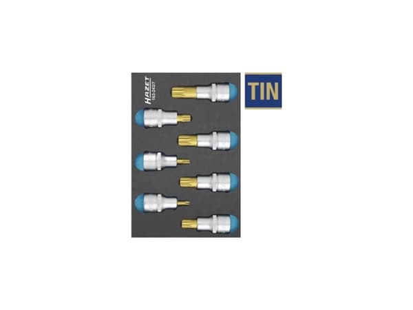 HAZET 163-243/7, 7 stykker, 25,4 / 2 mm (1 / 2")