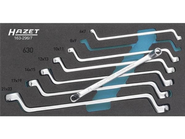 HAZET 163-296/7, Silver, 6x7,21x22 mm, Silver, 1,13 kg, 17,2 cm, 34,2 cm