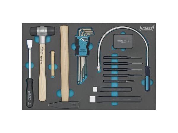 HAZET 163-60/22, 3,32 kg, 342 mm, 519 mm, 22 verktøy