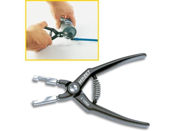 HAZET 4501-1, Kombinasjonstang, Plastikk, Svart, 15,5 cm, 61 g