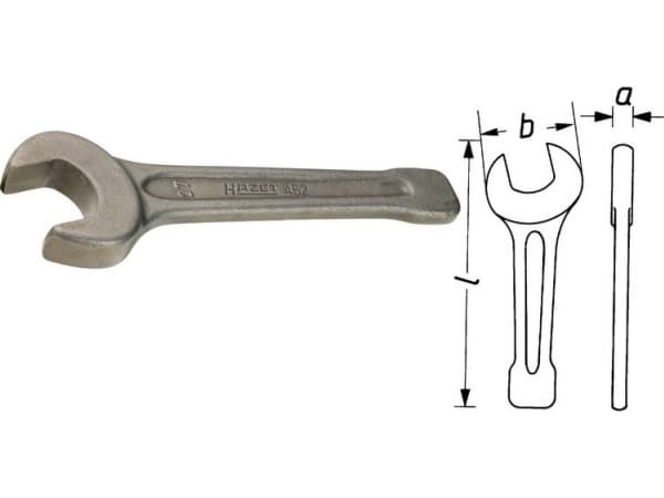 HAZET 452-85, Krom-vanadium-stål, Grå, 85 mm, 40,5 cm, 5,89 kg, 1 stk