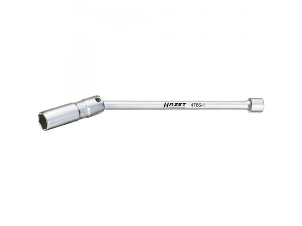 HAZET 4766-1, Tennpluggnøkkel, 1 stykker, Krom, 27 cm, 255 g, 3/8"