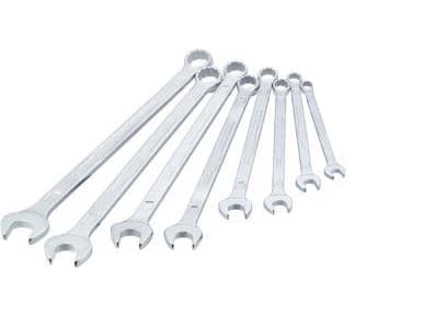 HAZET 600LG/8, 10,13,14,17,19,24,27,32 mm, Krom, Krom, Tyskland, 8 styck