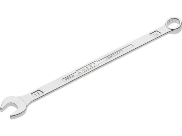 HAZET 600LG-13, 13 mm, Krom, Krom, Glansigt, Tyskland, 245 mm