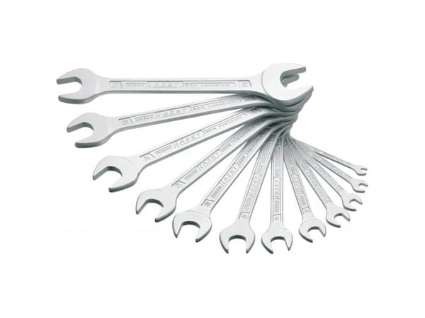 Hazet 600SPC/16 Gaffelnøgle-sæt 16 dele Nøglebredde (metrisk) (kun til del) 7 - 24 mm
