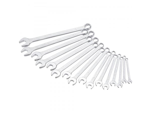 Hazet 600SPC/16 Gaffelnøgle-sæt 16 dele Nøglebredde (metrisk) (kun til del) 7 - 24 mm