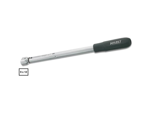 HAZET 6391-85, Napsautettava momenttiavain, mekaaninen, 15 - 85 Nm, 2%, Saksa, 31,6 cm