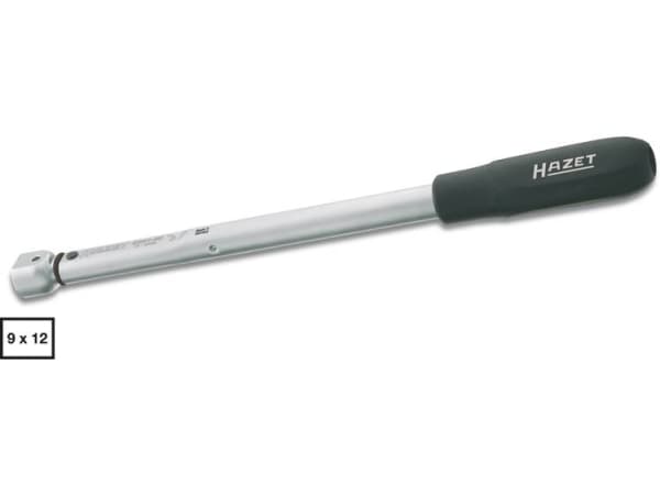 HAZET 6391-85, Napsautettava momenttiavain, mekaaninen, 15 - 85 Nm, 2%, Saksa, 31,6 cm