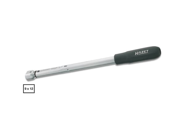 HAZET 6391-85, Napsautettava momenttiavain, mekaaninen, 15 - 85 Nm, 2%, Saksa, 31,6 cm