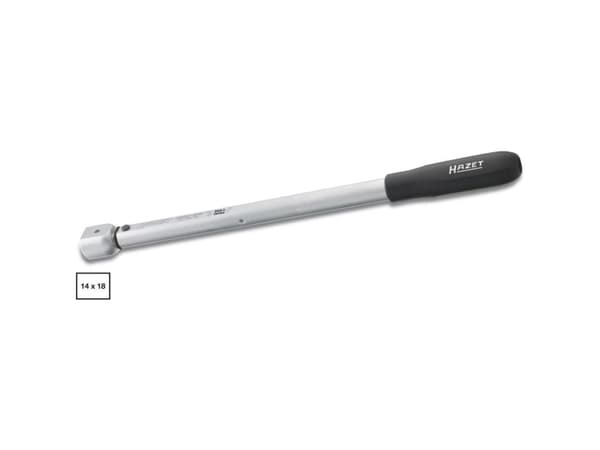 HAZET 6392-320, Momentnyckel med klick, Mekanisk, 60 - 320 nm, 2%, Tyskland, 631 mm