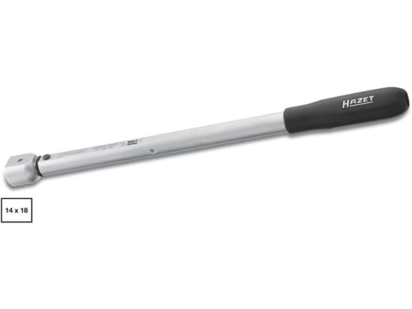 HAZET 6392-320, Momentnyckel med klick, Mekanisk, 60 - 320 nm, 2%, Tyskland, 631 mm