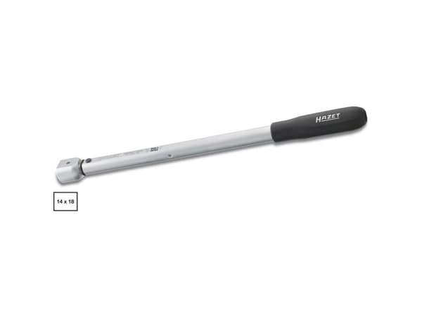 HAZET 6392-320, Momentnyckel med klick, Mekanisk, 60 - 320 nm, 2%, Tyskland, 631 mm