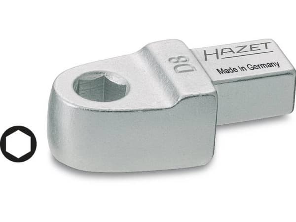HAZET 6420C, Enstaka artikel, Tillbehör till skiftnyckel, Krom, 8 mm, 20 mm, 41,5 mm