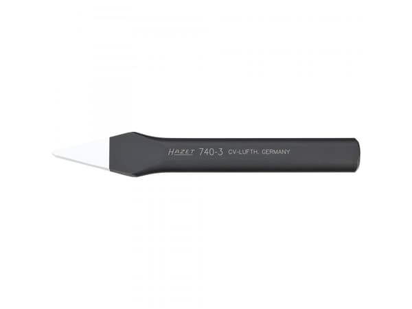HAZET 740-3, Kaldmeisel, Flat meisel, Metall, 15 cm, 6 mm, 158 g