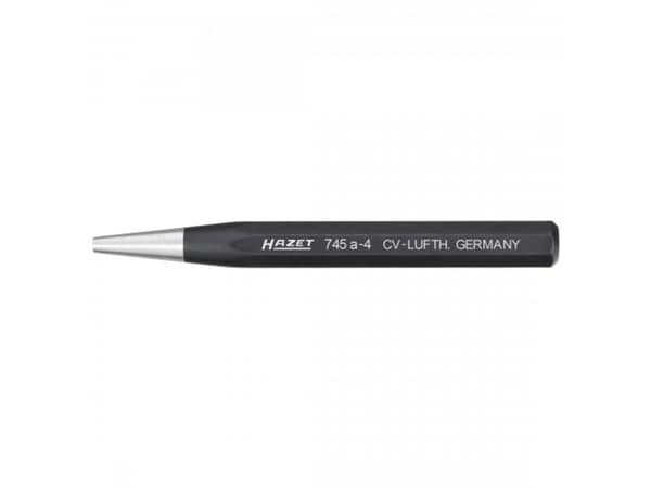 HAZET 745A-6, Tuurna, Musta, Hopea, Musta, 12 cm, 6 mm, 94 g