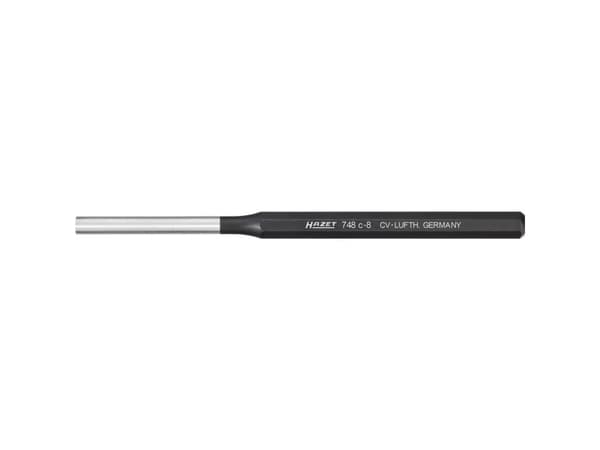 HAZET 748C-6, Hålstans, Svart, Silver, Svart, 180 mm, 6 mm, 116 g