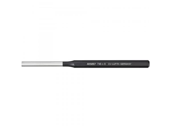 HAZET 748C-6, Hålstans, Svart, Silver, Svart, 180 mm, 6 mm, 116 g