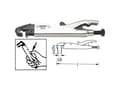 Miniatyrbild 3 av 3: Hazet 752-2 Gribetang 0 - 15 mm 205 mm
