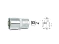 Miniatyrbilde 4 av 4: HAZET 850A-3/8, 1 stykker, 25,4 / 4 mm (1 / 4"), Kromvanadiumstål, 25 mm, 16 g