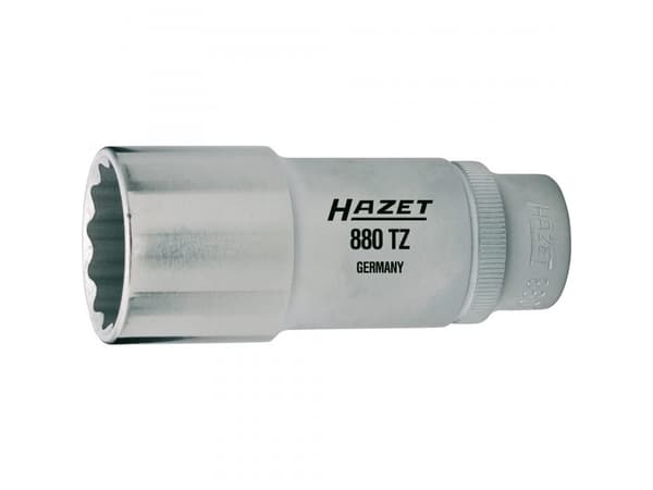 HAZET 880TZ-12, Stikkontakt, 3/8", Metrisk, 1 hoder, 12 mm, 1,85 cm