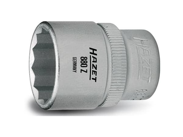 HAZET 880Z-9, 1 stk, 76,2 / 8 mm (3 / 8"), Krom-vanadium-stål, 2,4 cm, 19 g