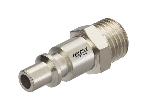 Hazet 9000-012/3 9000-012/3 Trykluft-tilslutningsnipler 1/4 (6,3 mm) 1 stk