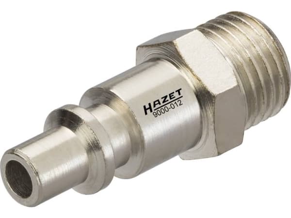 Hazet 9000-012/3 9000-012/3 Trykluft-tilslutningsnipler 1/4 (6,3 mm) 1 stk