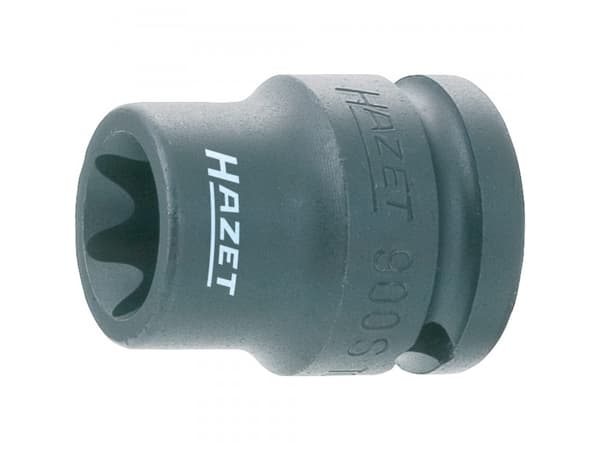 HAZET 900S-E14, voimanottopää, musta, 1 pää(t), 1/2", metrinen, Saksa