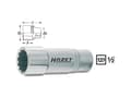Pikkukuva 2 / 5: HAZET 900TZ-20.8-13/16, Pistorasia, 1/2", Metrinen, 1 pää(t), 13/16", 2,85 cm