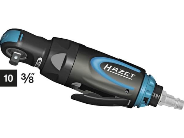 HAZET 9021P-2, Mutterdragare, Svart, Blå, Metall, Plast, Tyskland, CE, 1/4"