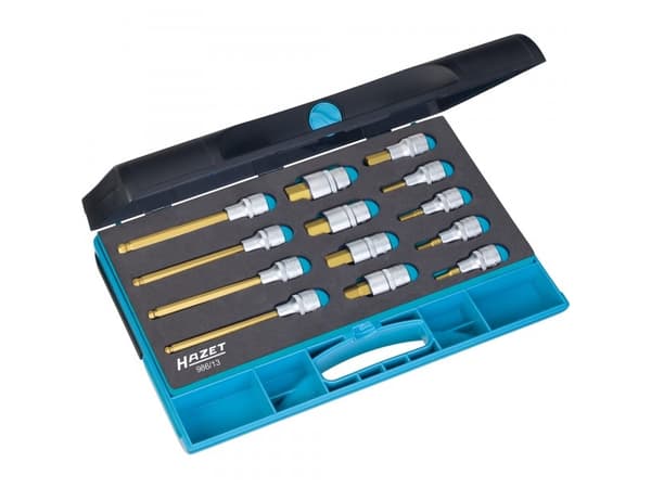 HAZET 986/13, Hylssats, 1/2", Metrisk, 1 huvuden, 2,5 kg, Tyskland